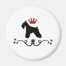 Schnauzers Rule Magnet