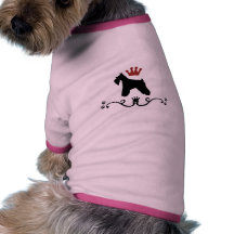 Schnauzers Rule Pet Shirt