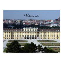 schönbrunn view post cards
