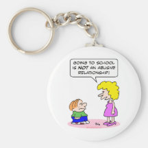 school abusive relationship key chain