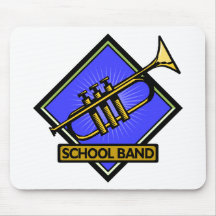 School Band Member Mouse Mats