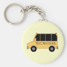 School Bus Keychains
