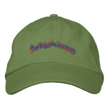 School Days Embroidered Hats