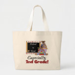 School is Cool Especially 2nd Grade Canvas Bag