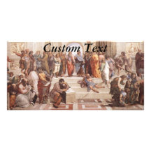 School of Athens Custom Photo Card