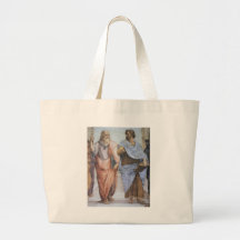 School of Athens (detail - Plato & Aristotle) Tote Bags