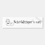 Schrödinger's cat bumper sticker