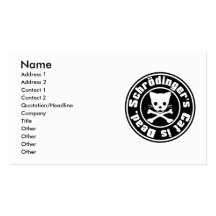 Schrödinger's Cat is Dead. Business Cards