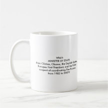(  ) Schroedinger.(  ) Fogh.(  ) Obama.(  ) Bus... Coffee Mug