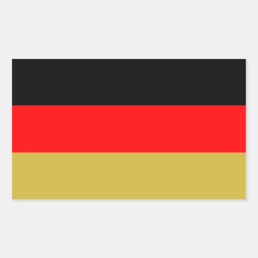 Schwarz-Rot-Gold Flag of Germany Sticker