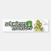 Schwiegermonster 2013 autosticker