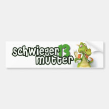 Schwiegermutter 2013 auto aufkleber