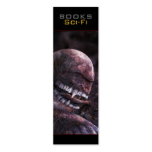 Sci-Fi Bookmark - Assassin Business Card Template