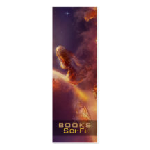 Sci-Fi Bookmark Business Card Templates