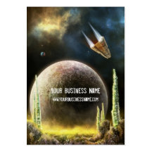 Sci-Fi Business Card (3.5x2)