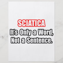 Sciatica...Not a Sentence Flyer