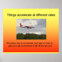 Science; Acceleration at different rates Print