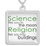 Science and Religion Custom Necklace