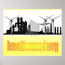 Science, Electricity Renewable energy sources Posters