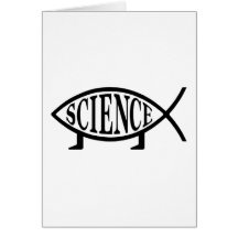 Science Fish Greeting Card
