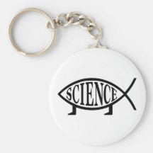 Science Fish Keychain