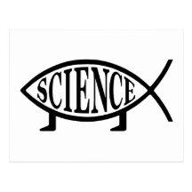 Science Fish Post Card