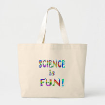 Science is Fun Canvas Bag