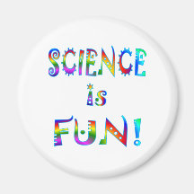 Science is Fun Fridge Magnets
