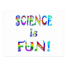 Science is Fun Post Cards
