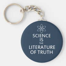 Science is the Literature of Truth Key Chain