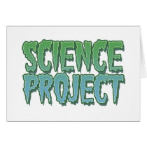 Science Project cards