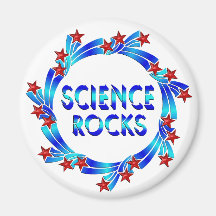 Science Rocks Fun Refrigerator Magnet