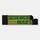 Science Rules Bumper Stickers