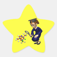 Science Star Stickers