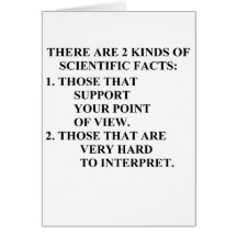 scientific facts card
