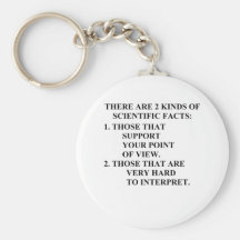 scientific facts keychains