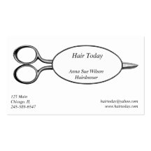 Scissor Business Card