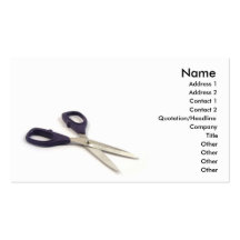 Scissors Business Card