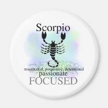 Scorpio About You Fridge Magnet
