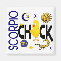 Scorpio Chick 1 Magnet