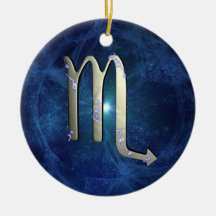 Scorpio Christmas Tree Ornament