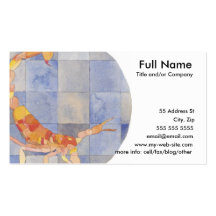 Scorpio Zodiac Business Card