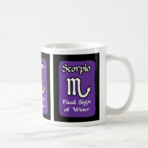 Scorpio Zodiac Mug