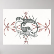 Scorpions of Balance Poster