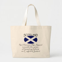 scotland canvas bags