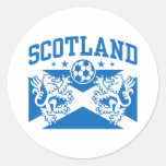 Scotland Soccer Sticker