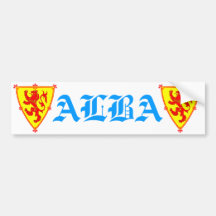 Scotland's Lion Rampant Bumper Stickers