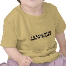 Scott Walker I Stand Tshirts