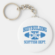 Scottish Bodybuilder Key Chain