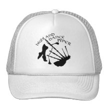 Scottish Highland Dance Piper Mesh Hats